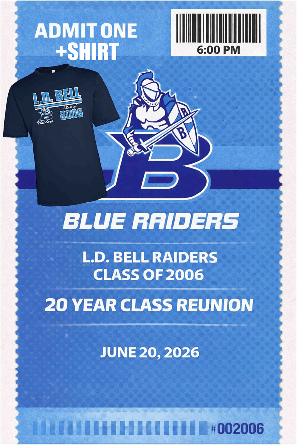 Reunion - Ticket + Shirt