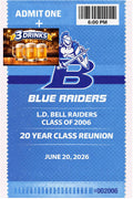 Reunion - Ticket + Drinks